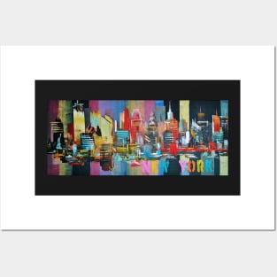 New York City Skyline 2016 0179 Posters and Art